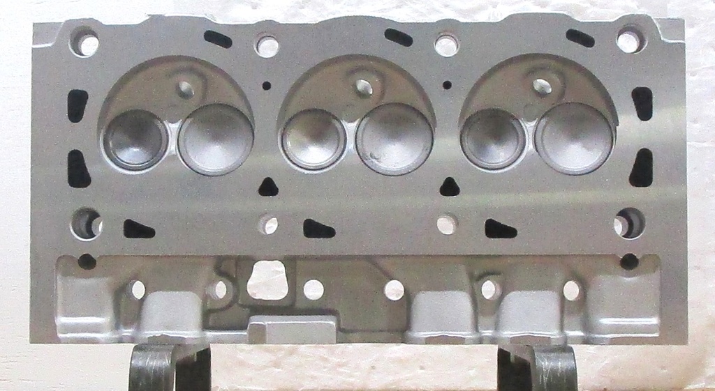1996-1998 Reconditioned Aluminum Cylinder Head For Ford 3.8L/232 CID, V6 12 Valves OHV ( BOTH ) Valves And Springs Only, Casting # RF F6ZE 6090-B22E, N37, 2FX3, Compatible With : Mustang, Thunderbird, Vin : 4 ( No Core Charge )  this is a Used casting so there are visible chips and scratches but they will not affect the performance of the cylinder head, please ask for shipping information.