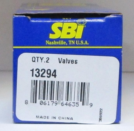 [13294SBI] Intake Valve Compatible With : 2011 - 2015 Ford Mustang 5.0L, 302 C.I., V8, DOHC, 32 Valve, Flex, Vin : F, 99F, Coyote - 2011 - 2017 Ford F-150 5.0L, 302 C.I., V8, DOHC, 32 Valve, Gas, FI (1.457 Head Diameter )