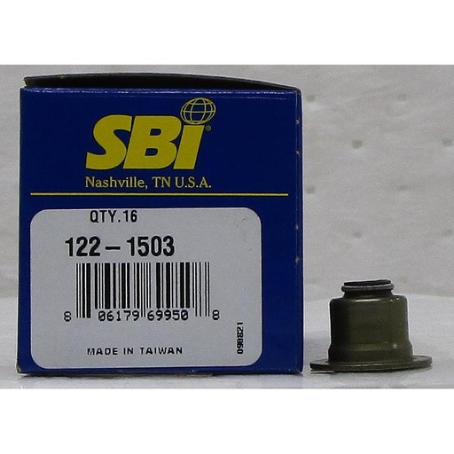 [122-1411SBI] Exhaust Valve Stem Seal Compatible With : 2016-2020 Ford Explorer L4, 2.3L 122 C.I. / 2010-2012 L4, 2.0L 122 .C.I, DOHC, 16 Valve Turbo - 2012-2020 Ford Fusion L4, 2.0L 140 C.I., DOCH, 16 Valve Turbo - 2015-2020 Ford Mustang L4, 2.3L 140 C.I., DOHC, 16 Valve, Turbo
