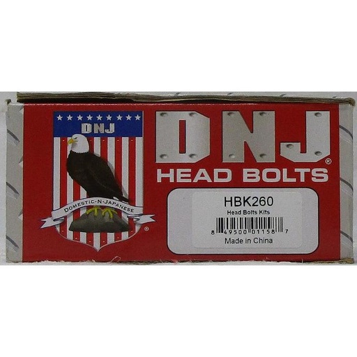 [HBK260DNJ] Head Bolt Kit Compatible With : 2008-... Acura TL 3.2L / 3210 CID SOHC 24 Valve, 2014-... TSX V6, 3.5L / 3471 CID SOHC 24 Valve, 2012-... Honda Accord, Odyssey V6, 3.5L / 3471 CID SOHC 24 Valve